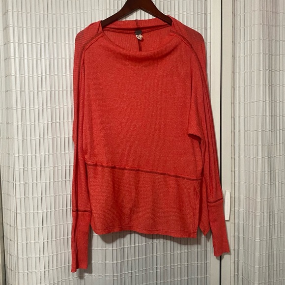 Free People Londontown Long Sleeve Thermal Top - Picture 2 of 5